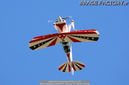 2006-09-10 Ferrara Airshow 193 Pitts S1-TGM